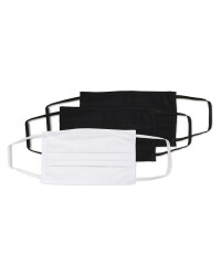 White/Black Adult Face Masks