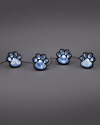 Solar Cat Pawprint Lights