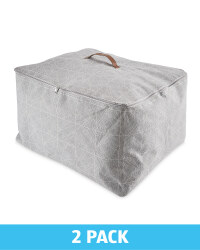 Grey Underbed Storage 2 Pack
