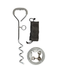 Grey Tie Stake/Cable 20ft