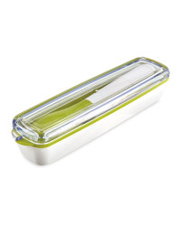 Green Cutlery Case