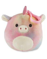 Rainbow Unicorn Squishmallow Keyring