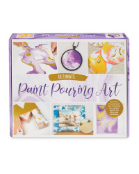 Hinkler Purple Paint Pouring Kit