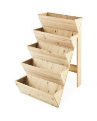 Gardenline Wooden Tiered Planter
