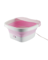 Visage Pink Foldable Foot Spa