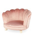 Pink Scalloped Pet Chair