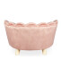 Pink Scalloped Pet Chair