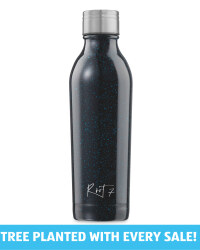 Root7 Blue Stardust Steel Bottle