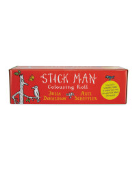 Stick Man Colouring Scroll