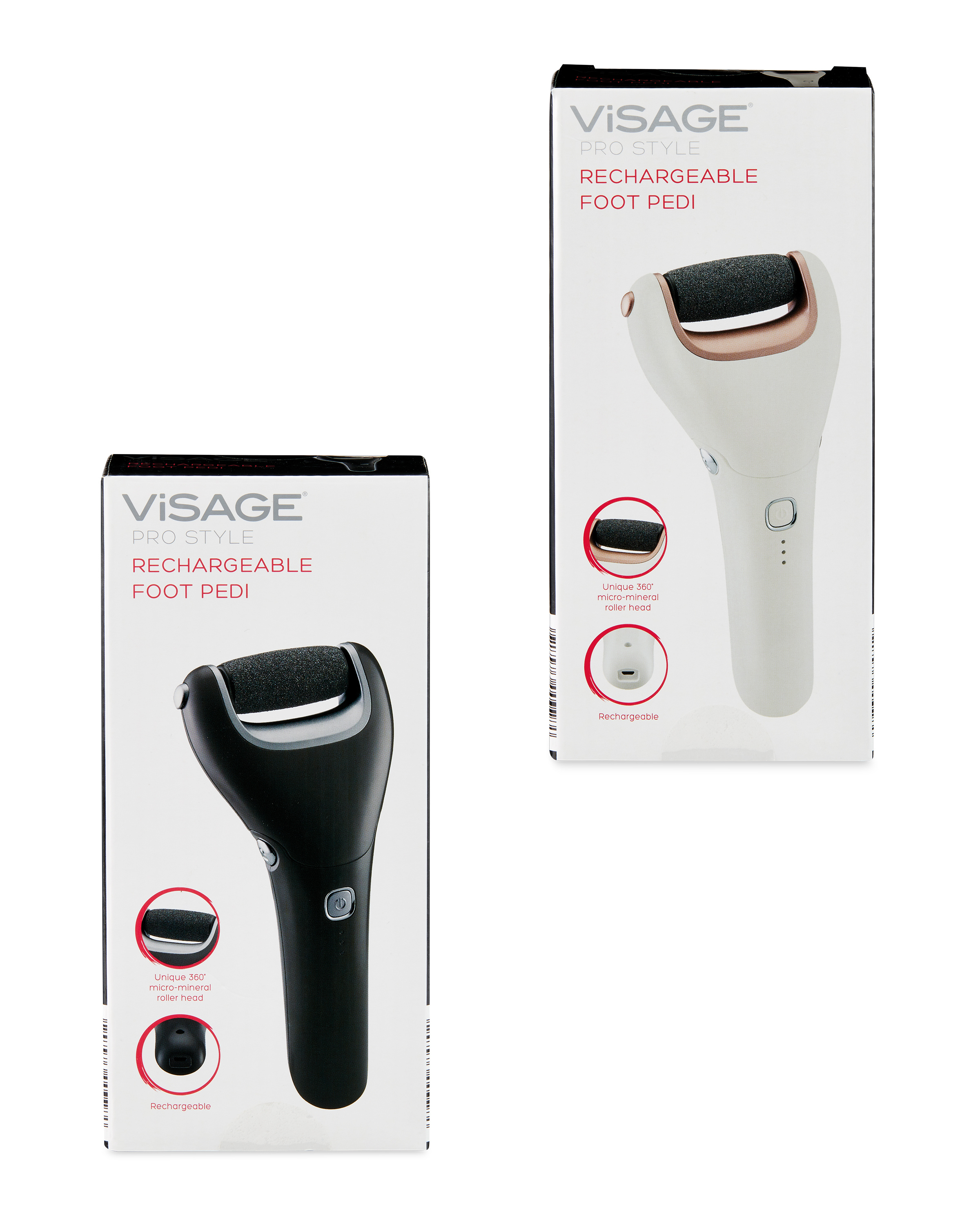 Visage Rechargeable Foot Pedi