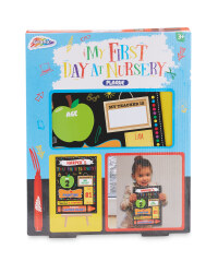 My First Day at Nursery Plaque