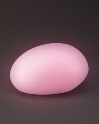 Garden Bright Solar Pebble Light
