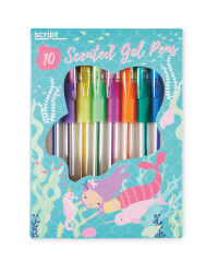Script Scented Sea Gel Pens