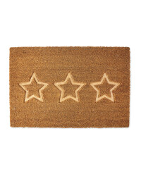 Kirkton House Stars Coir Mat