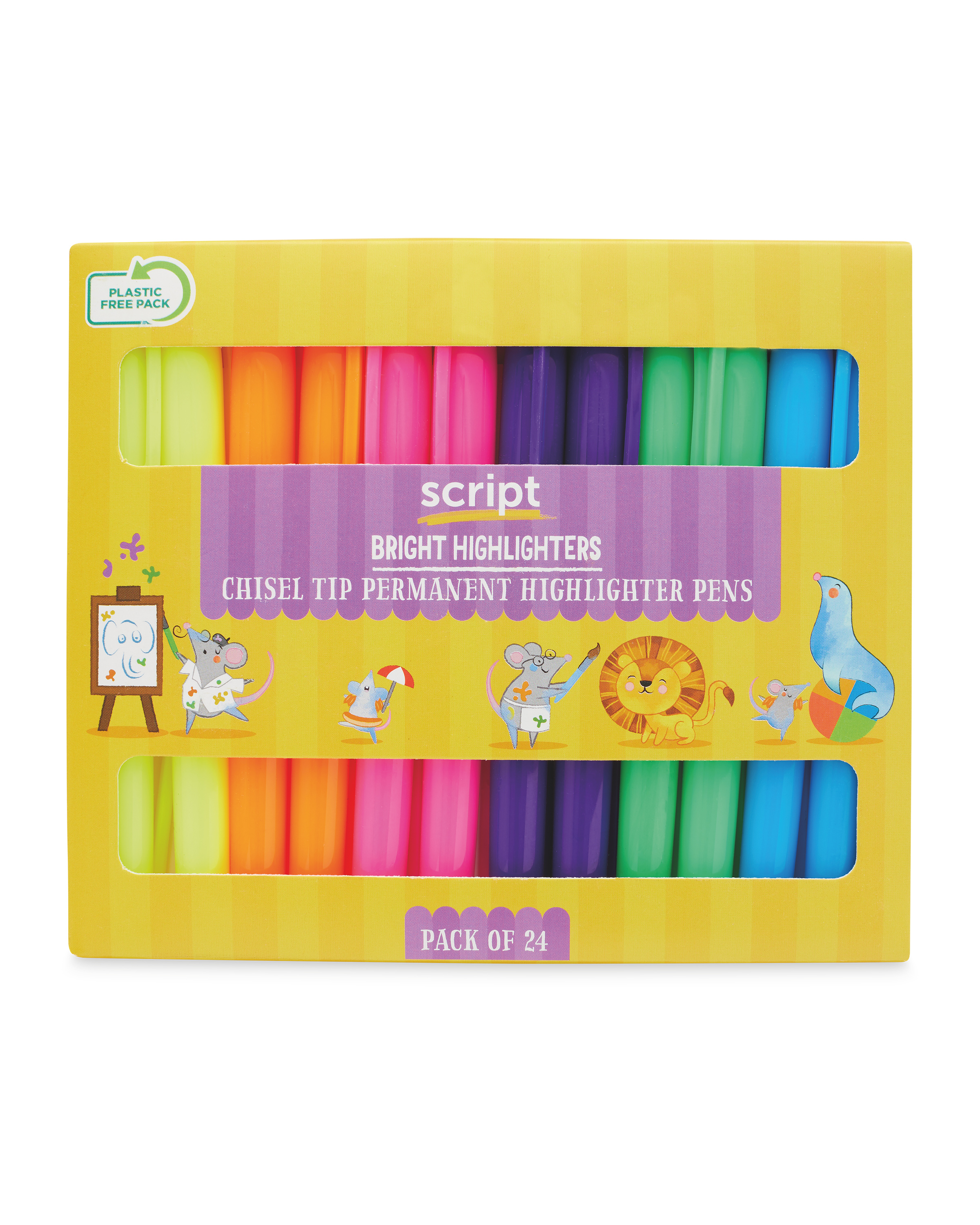 Script XL Bright Highlighters