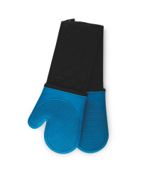 Silicone Double Oven Glove - Navy