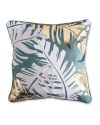 Green Leaf Statement Cushion