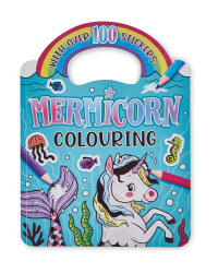 Mermicorn Colouring Book
