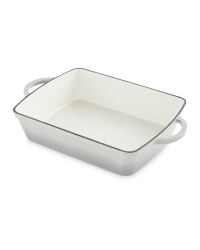 Grey Cast Iron Roaster