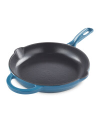 Kirkton House Blue Cast Iron Skillet