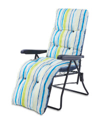 Gardenline Striped Relaxer Chair