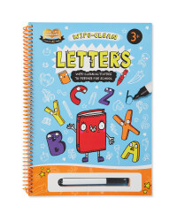 Letters Wipe Clean Book