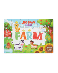Farm Jigsaw Book