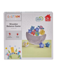 Little Town Wooden Moon Balance Game