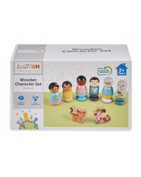 Little Town Wooden Character Set