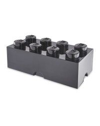 Black LEGO Storage Brick