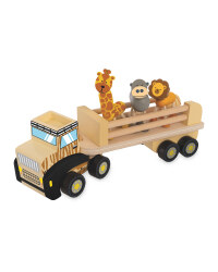 Large Wooden Safari & Trailer