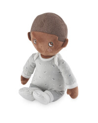 Doll with Grey Romper