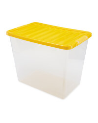 80 Litre Storage Box - Ochre
