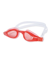 Crane Kids' Pink/White Swim Goggles