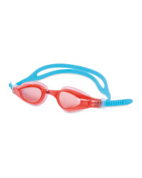 Crane Kids' Pink/Blue Swim Goggles