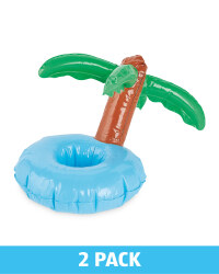 Crane Palm Tree Drinks Holder 2 Pack