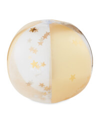 Crane Gold Glitter Inflatable Ball