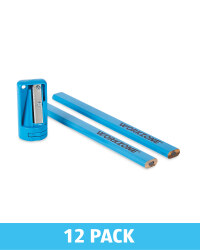 Carpenter's Pencils & Sharpener Set