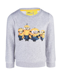 Children's Grey Minions Jumper