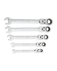 Workzone Ratchet Spanner 5-Piece Set