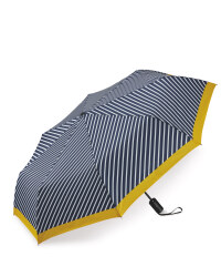 Blue Striped Automatic Umbrella