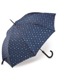 Polka Dot Walking Stick Umbrella