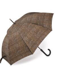 Leopard Print Walking Stick Umbrella
