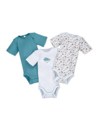 Rainbows Organic Bodysuit 3 Pack
