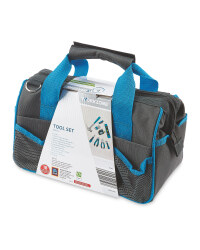 Workzone Blue/Grey 25-Piece Tool Set
