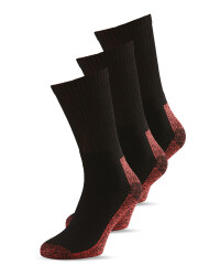 Dickies Men's Antibac Socks 3 Pack