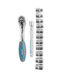 Workzone 3/8" Ratchet Socket Set