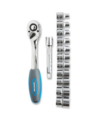 Workzone 1/2" Ratchet Socket Set