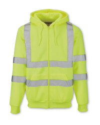 Men's Hi-Vis Zip-Through Hoody