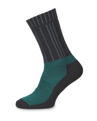 Green/Black Merino Socks 2 Pack